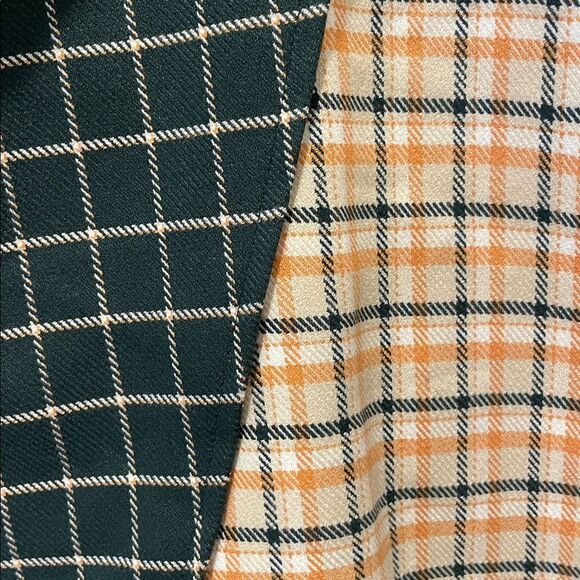 Urban Outfitters Plaid Mini Skirt in Green and Beige M - Picture 4 of 4